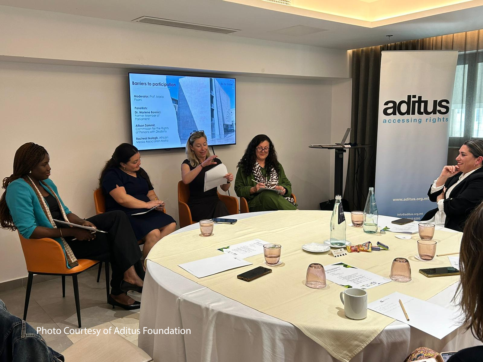 Image: Photo courtesy of Aditus foundation, Project EU4Global