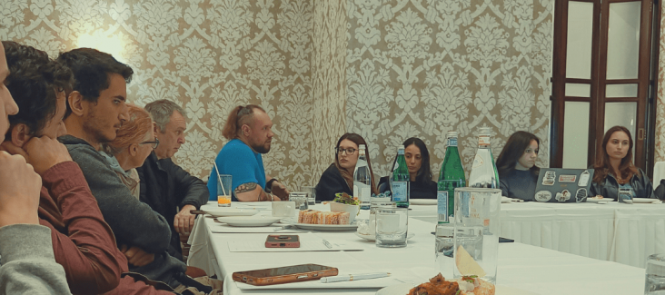 Participants at the local panel in Floriana, Malta Participants at the local panel in Floriana, Malta