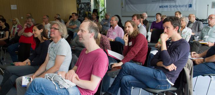 The audience of the annual conference in Fuldatal, Germany