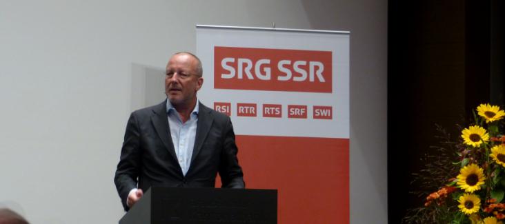 Roger de Weck, General Director of the Swiss broadcasting channel SRG SSR