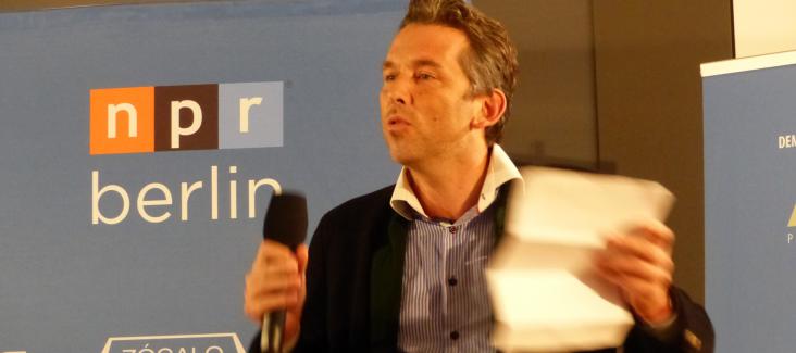 Daniel Schily in Berlin on 22 October 2015