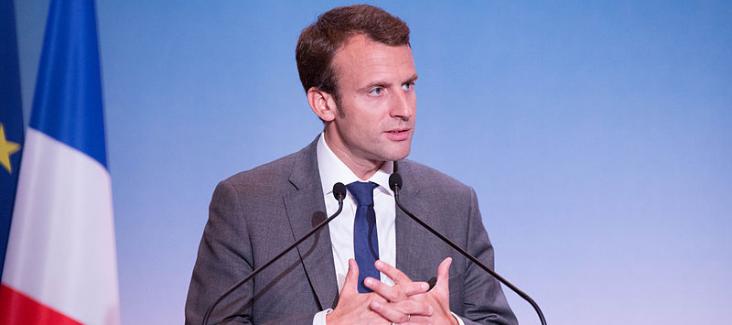 Newly elected President of France, Emmanuel Macron, Photo: Pablo Tupin-Noriega (Wikimedia Commons)