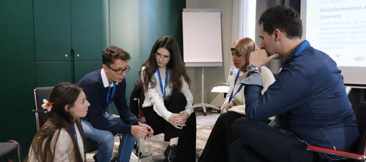 Participants take part in a Citizens' Panel