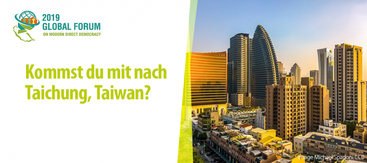 Global Forum: Bist du in Taiwan dabei?