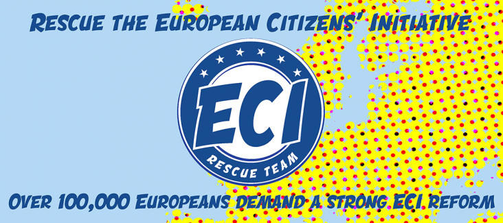 Over 100,000 Europeans demand a strong ECI reform Over 100,000 Europeans demand a strong ECI reform