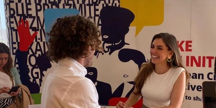 Photo from the ECI day taken by Democracy International