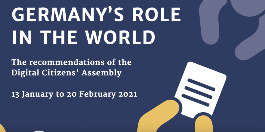 Image Banner Citizens Assembly Germanys Role in the World