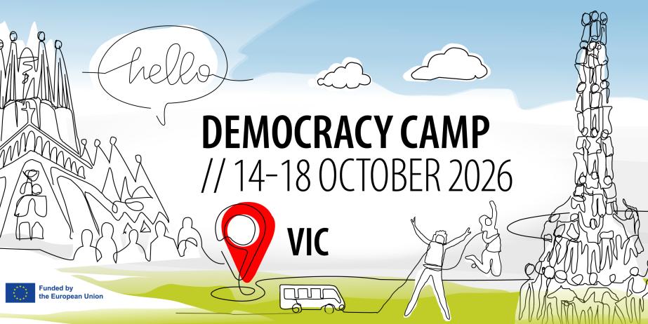 Democracy Camp 2026 Vic Project Banner