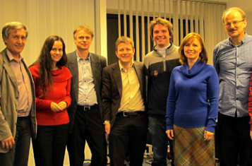 The Slovakian democracy group meeting with Ronald Pabst