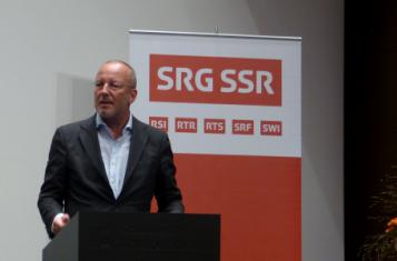 Roger de Weck, General Director of the Swiss broadcasting channel SRG SSR