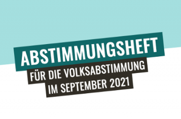 Voting brochure Abstimmung 21