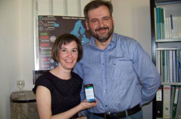 Elisa Bruno and Vassilis Perantzakis proudly present the ECI app 