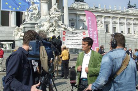 Erwin Mayer interviewed by the Austrian TV channel ORF