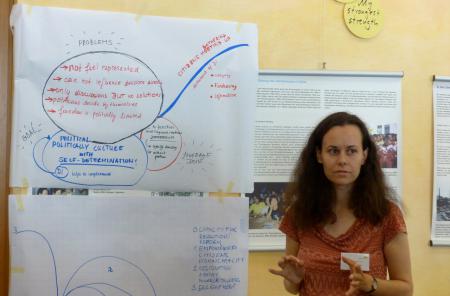 Beata Novomeska of the Slovak Association for Direct Democracy