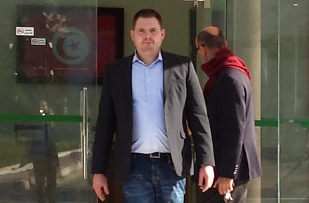 Andreas Müller in Tunis