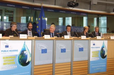 The panel of the first ECI hearing on &quot;Right2Water&quot;