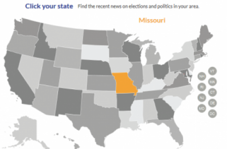 A screenshot of ballotpedia.org, capturing all ballot measures in the US