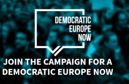 Website of Campaign "Democratic Europe Now!"