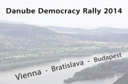 Banner Danube Democracy Rally