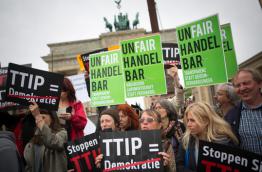 Protests against TTIP in Berlin, Image: Mehr Demokratie e.V.