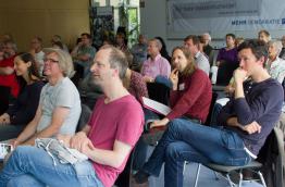 The audience of the annual conference in Fuldatal, Germany