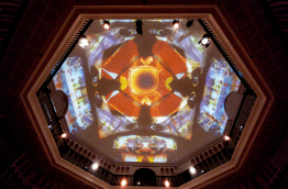 From "Voices of Democracy" installation, by Democracy International