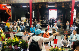 Participants at the 2019 Global Forum on Modern Direct Democracy in Taiwan