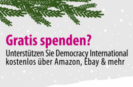 Democracy International gratis unterstützen