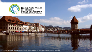 Image 2022 Global Forum on Modern Direct Democracy Luzerne